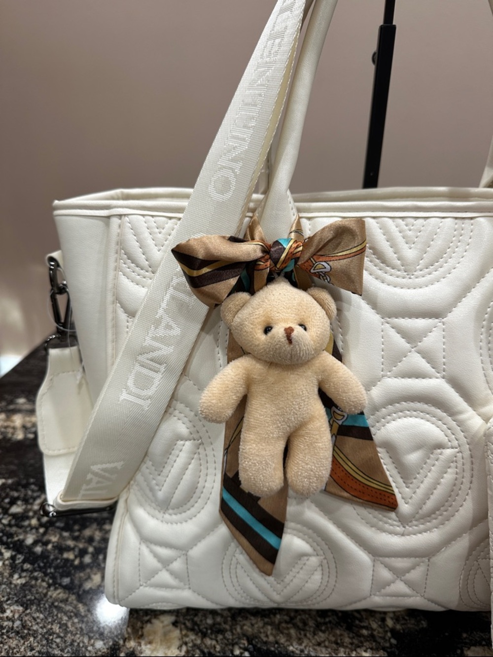 NWOT Valentino Orlandi Lg Quilted Tote - Picture 3 of 10